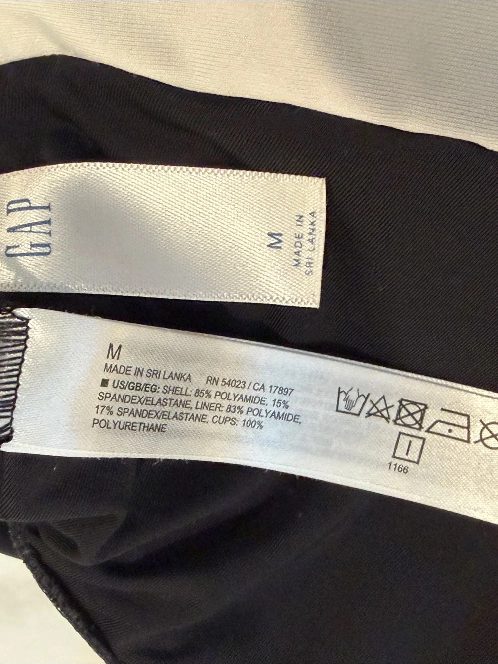 GAP Black and White Two-Piece Skort Set